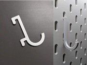 Haczyki do Tablicy IKEA Skadis - Zestaw 6 Sztuk.