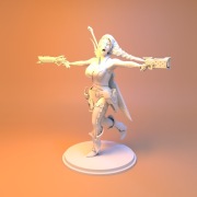 Figurka Samira z League of Legends