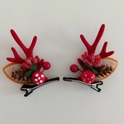 Świąteczne spinki do włosów  na Mikołaja, Wigilię, Xmas