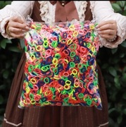 Gumki do włosów 100szt