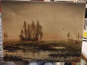 Obraz olejny Krzysztof Sobieski 1988 rok