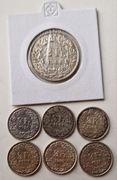 Zestaw srebrnych monet Szwajcaria ok 25g Ag835