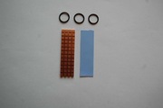 Miedziany radiator na dysk SSD M.2 2280 2,5mm