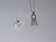 W.KRUK SREBRNY WISIOREK/ZAWIESZKA Z FRĘDZELKAMI NOWY