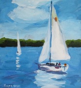 Pejzaż, 26x21, pejzaż