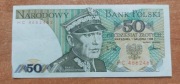 Banknot 50 zł z 1988r, Seria HC Stan!!!