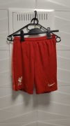 Spodenki Nike r. 10-11 lat Liverpool czerwone