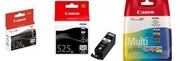 Zestaw tuszy oryginalnych CMYK Canon 526 525