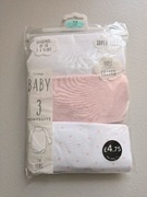 Body 3-pak George rozmiar 56-62