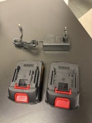 Zestaw baterii 2 szt Gisam 18v 1.5 ah nowe