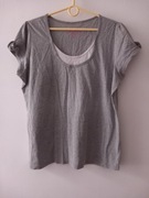 Bluzka szara krutki Rękaw roz.48 wymiary opis