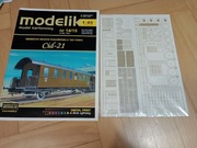 Wagon Cid-21+wręgi-modelik