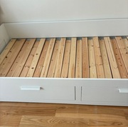 Łóżko IKEA BREMNES rozkładane, z szufladami 