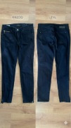 Hugo Boss spodnie jeansowe granatowe skinny 28 
