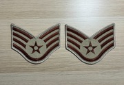 Naszywka - USAF - Staff Sergeant E-5 (SSgt) DCU - para