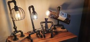 Lampki stojak industrial/loft