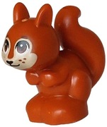 Lego Wiewiórka ciemny pomarańcz 11568pb06 6548515