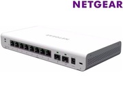 Switch NETGEAR GC110 Managed Gigabit Ethernet | 8 portów + 2 SFP