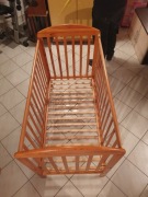 Łóżeczko Gluck Teddy 3 poziomy stan bardzo dobry