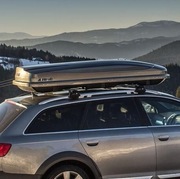 Bagażnik box dachowy boks TAURUS XTREME 500/600 - 225x83x39 NARTY