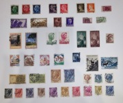 Włochy – zestaw znaczków pocztowych i urzędowych, kasowane