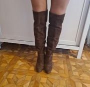 Sprzedam nowe, niechodzone skórzane kozaki Bibi Lou rozmiar 38