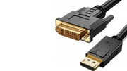 Kabel DisplayPort - DVI 2 m - Full HD 1080p - Nowy