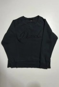 Czarna bluza DIESEL z haftowanym logo / haft vintage streetwear