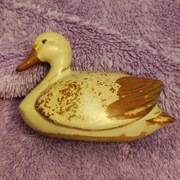 Stara ceramiczna figurka kaczka