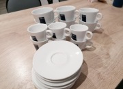 Filiżanki do kawy Lavazza, stan nowy. 