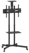 Solidny stojak mobilny do Telewizora 37"-70" z półką, Manhattan 461238