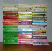 Zestaw książek Harleqiun, romanse 109szt. 