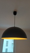 Lampa wisząca Cetina metal czarna