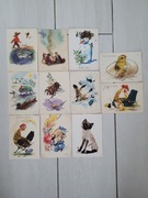 Grabiański pocztówki bajkowe świąteczne kot zestaw