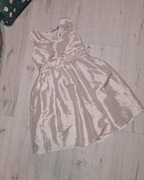 Piękna elegancka sukienka biała komunia r.134-140, 9-10 lat święta okazje