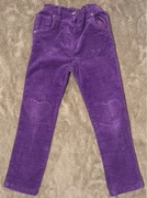 Fioletowe spodnie dziecięce