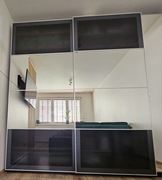 Drzwi przesuwne oszklone IKEA pax