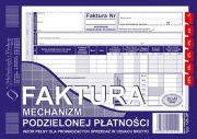 FAKTURA MECHANIZM PODZIELONEJ PŁATNOŚCI BRUTTO A5