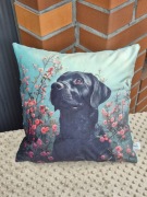 Poszewka, poduszka pies labrador 40x40  urodziny premium prezent 