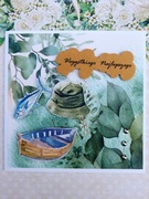 Kartka dla Wędkarza Rybaka ryby 