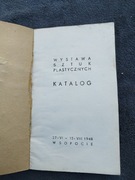 Katalog - Wystawa Sztuk Plastycznych . - Sopot . - 1948. 
