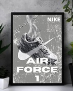 Plakat A3 Nike Air Force 1