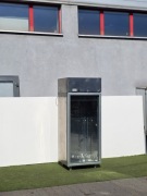 Lodówka / witryna chłodnicza jednodrzwiowa  DORA - METAL 