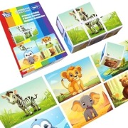 Puzzle sześcienne z magnesami Pairez Toys 3D dla dzieci 3+