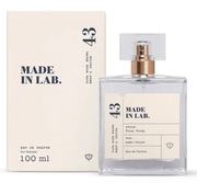 43 MADE IN LAB 100ML Lacoste'' Pour Femme''