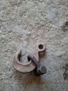 Sprzedam mocny hak z cybantem ( do łańcucha, liny itp.)