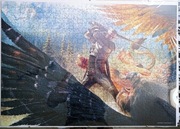 Puzzle wiedźmin walka z gryfem