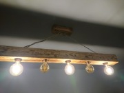 Żyrandol loftowy rustykalny 120cm 