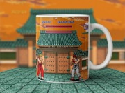Street Fighter gra retro prezent dla gracza geeka kubek gadzet arcade