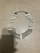 naszyjnik z kości 42cm na cienką szyję (max 36cm) stary zagraniczny vintage